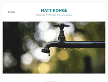 Tablet Screenshot of mronge.com